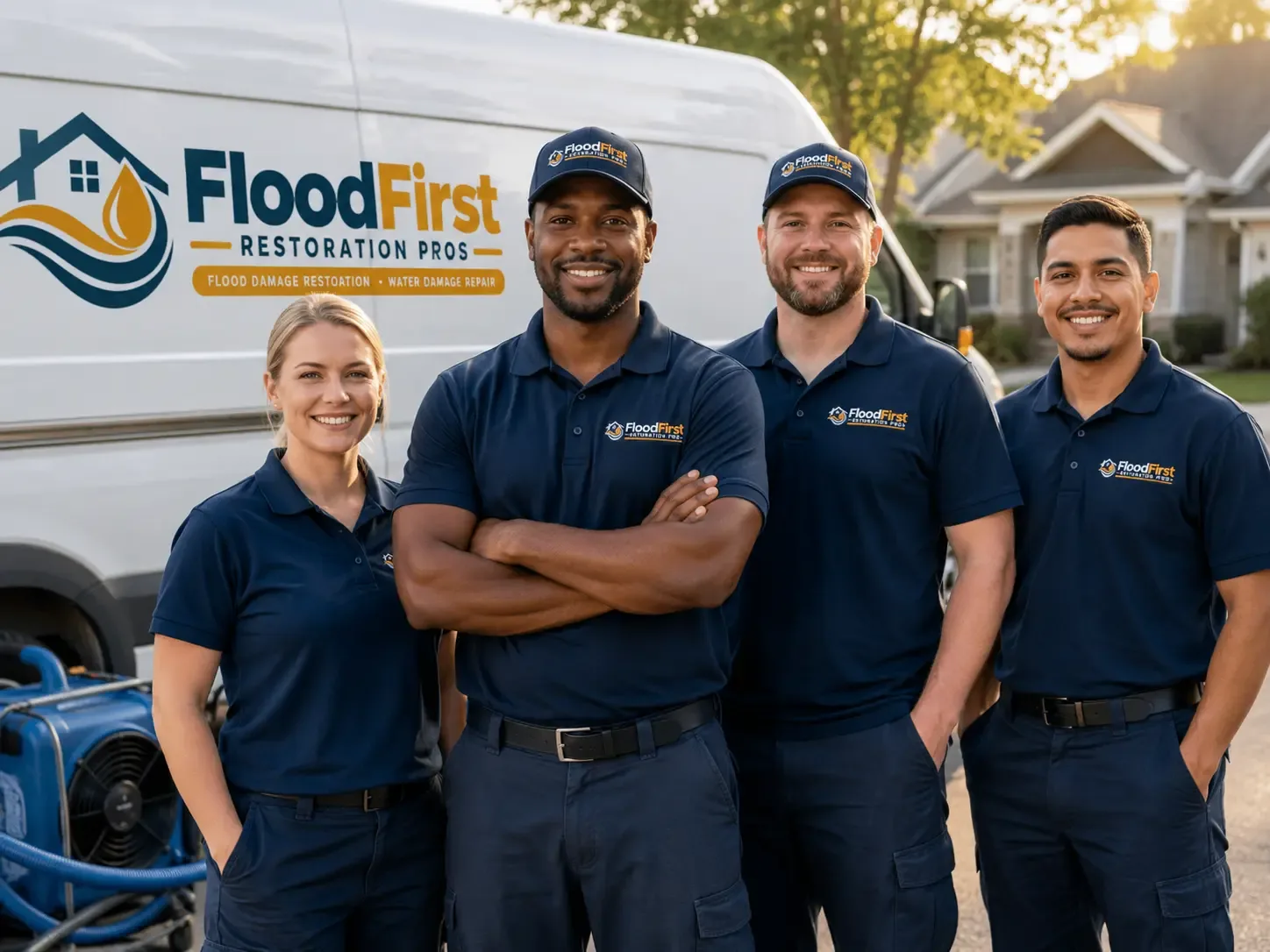 Flood Damage Restoration company in Moran, MI